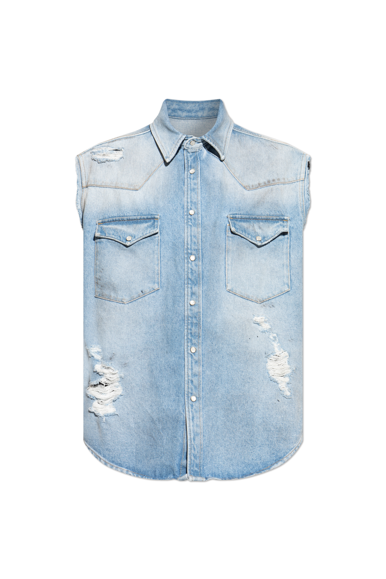 Maison Margiela - Denim Western Shirt - Blue Maison Margiela
